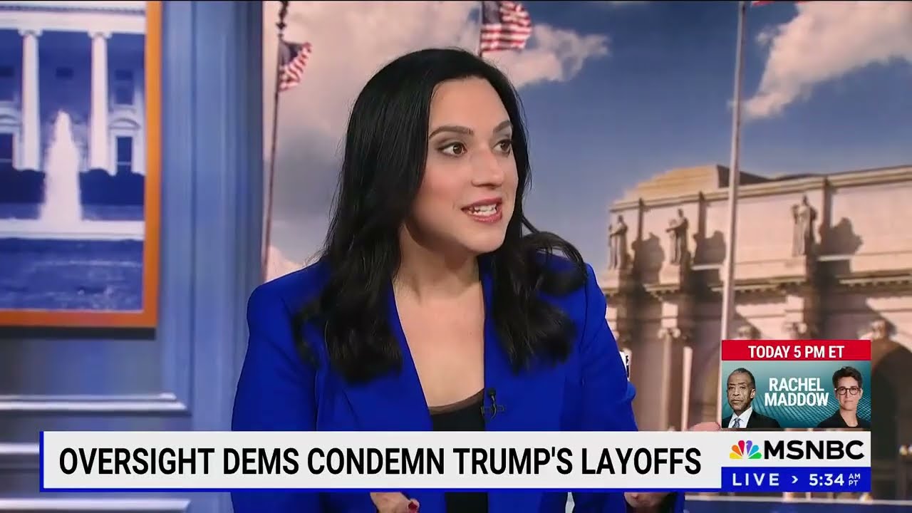 Rep. Yassamin Ansari on Trump's Layoffs and No Kings Protests