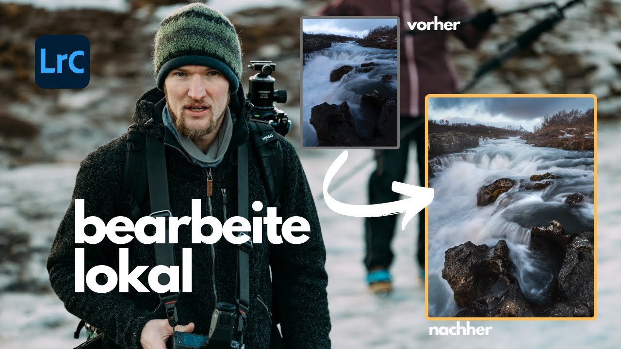 Lightroom - Bilder ZUM LEUCHTEN bringen durch lokale Bearbeitung - Island Edition
