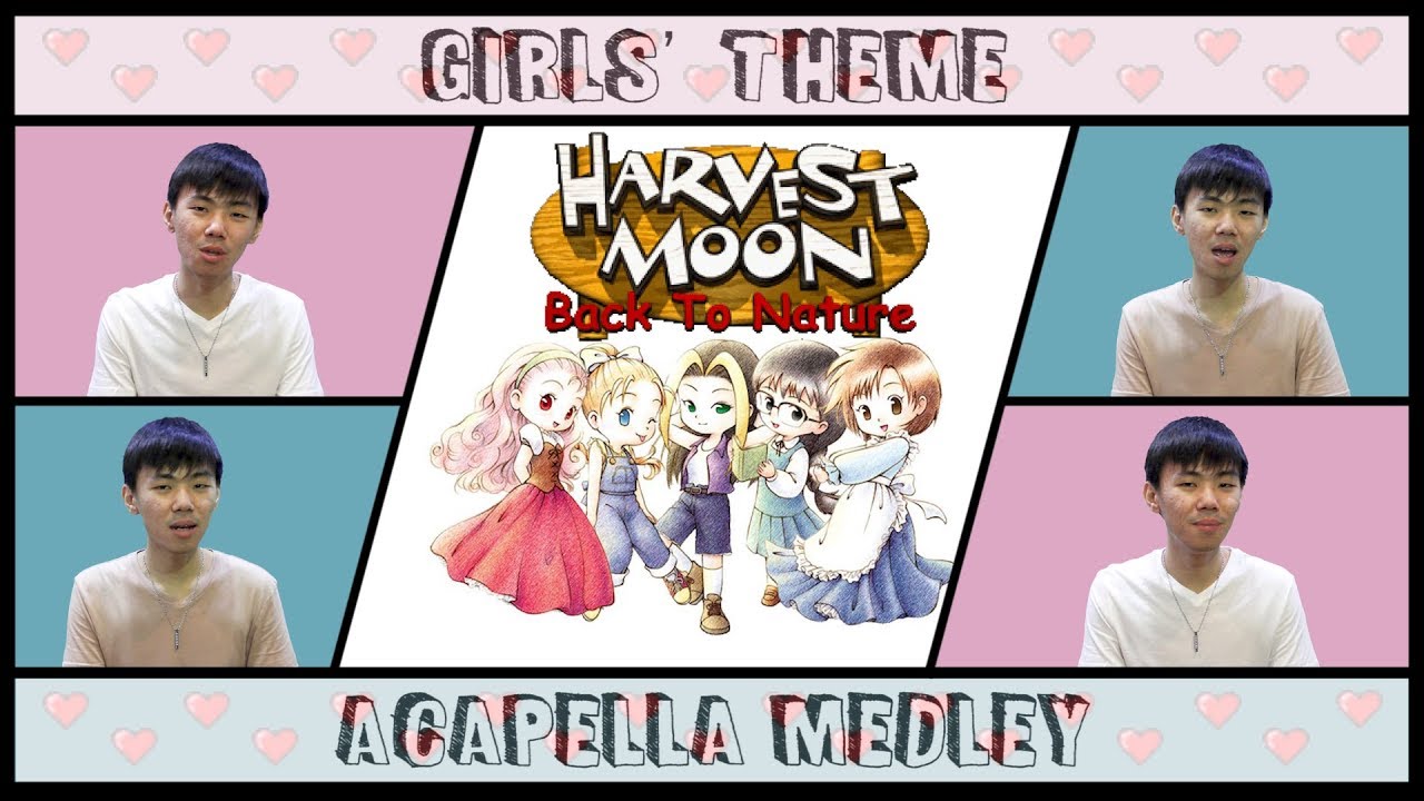 Harvest Moon (Back To Nature) Girls' Theme | Acapella Medley