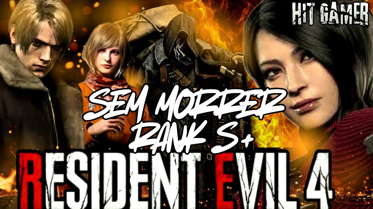 🔴Resident evil 4 remake s+ sem morrer modo profissional🔴