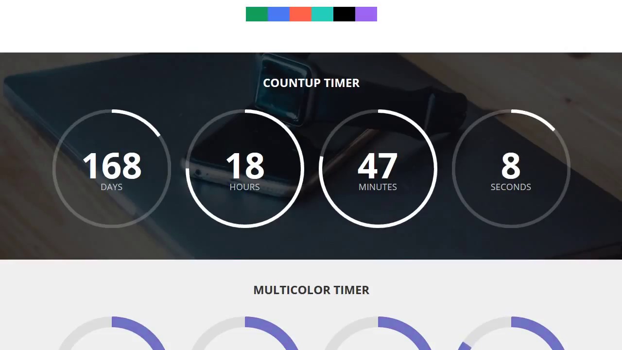 CircleTimer - Addon for WPBakery Page Builder
