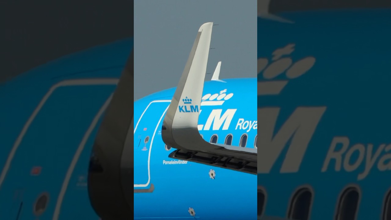 KLM 🇳🇱The Best Looking A321neo Out There ? #DutchPride