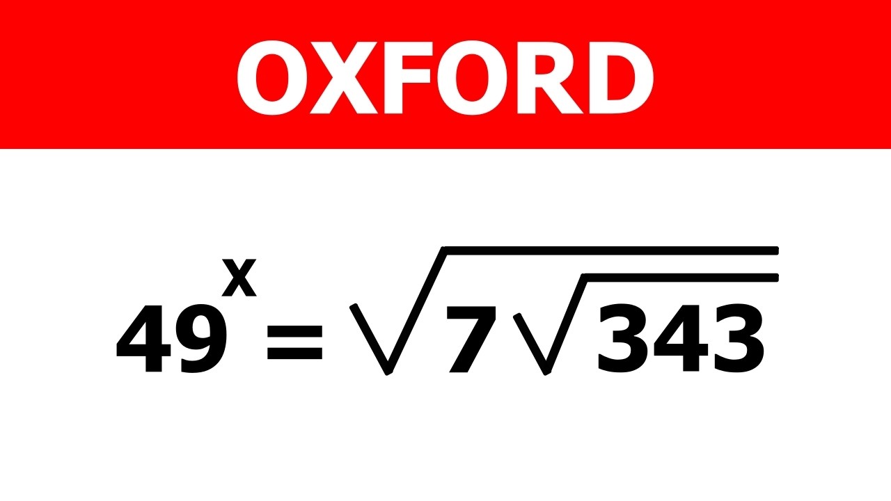 OXFORD | ¿Crees Que Puedes Resolver Este Gran Problema?