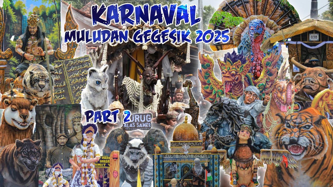 PART 2 ARAK-ARAKAN MULUDAN GEGESIK 2025#arakarakancirebon #karnaval #bismilahrame #cirebonbanget 