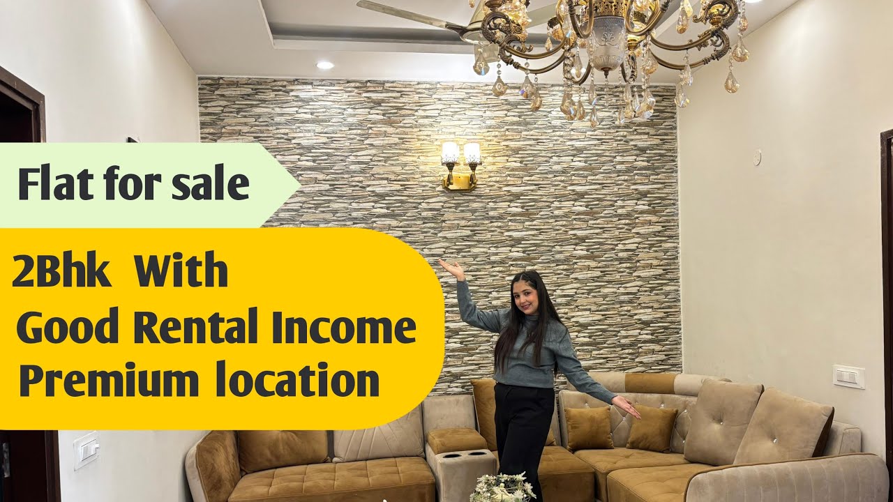  Low Budget 2 BHK Flat in Gated Society 25K rental income | #property #realestate #trending  #mohali