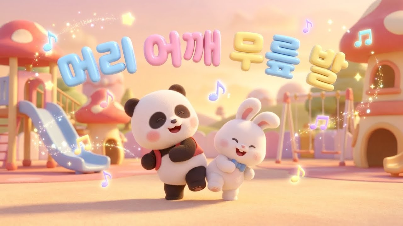 머리 어깨 무릎 발 🎵  신나는 율동 동요 모음  인기 동요 2026  꼬마 멜로디