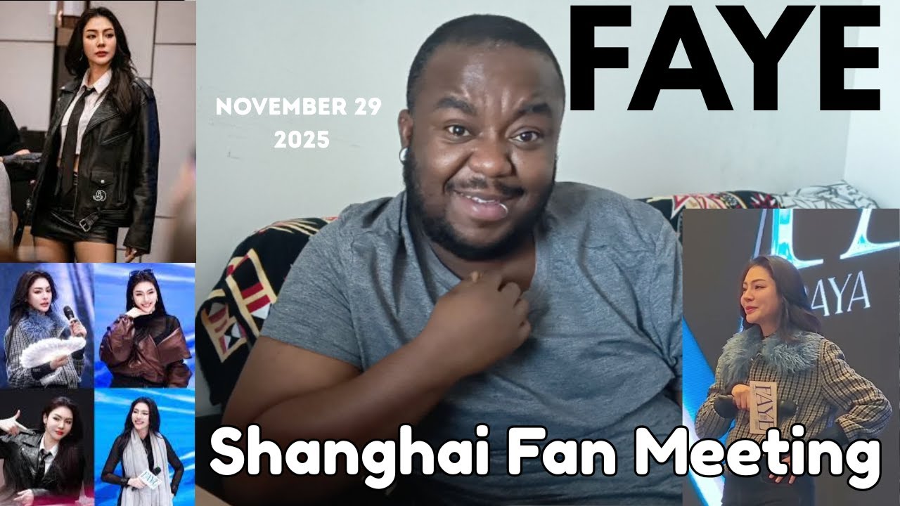 Faye Wears Shocking Clothing at Shanghai Fan Meeting | Thai GL REACTION