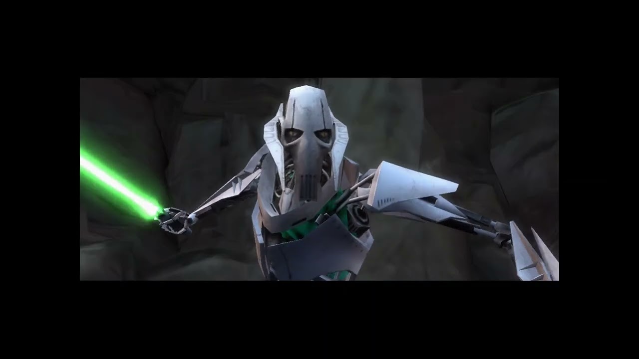 Битва с Гривусом одна из уровней игры  Star Wars: Episode III – Revenge of the Sith