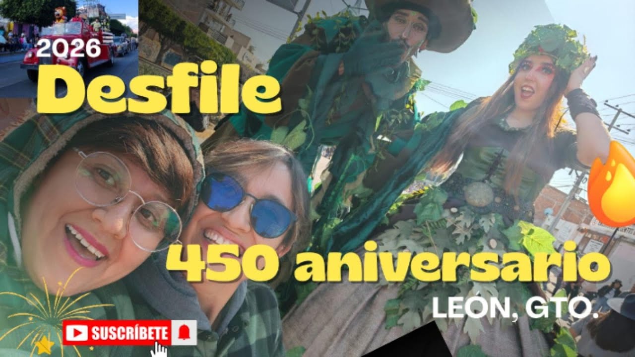 Estuvimos en el Desfile 450 años de León Guanajuato (Aniversario 20 de Enero)