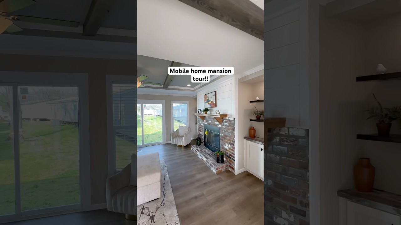 Wait until you see the kitchen🤩 #doublewide #luxuryhomestour