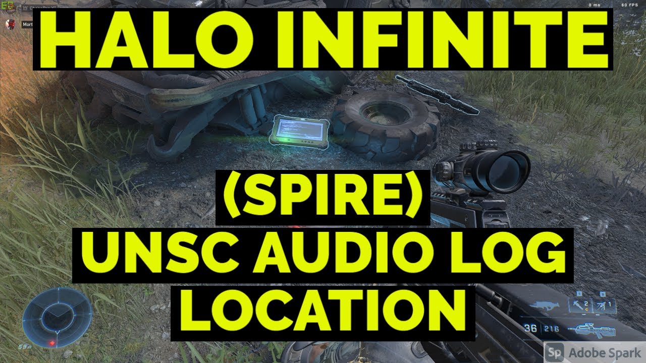 UNSC AUDIO LOG: (SPIRE) LOG LOCATION | HALO INFINITE