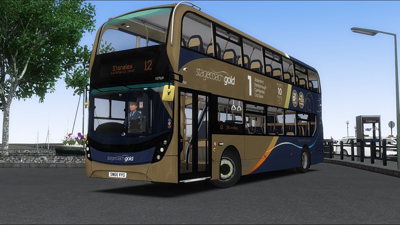 OMSI 2 - Stagecoach Gold - SP 400MMC (ADL E400MMC) - WC3 - Route 12