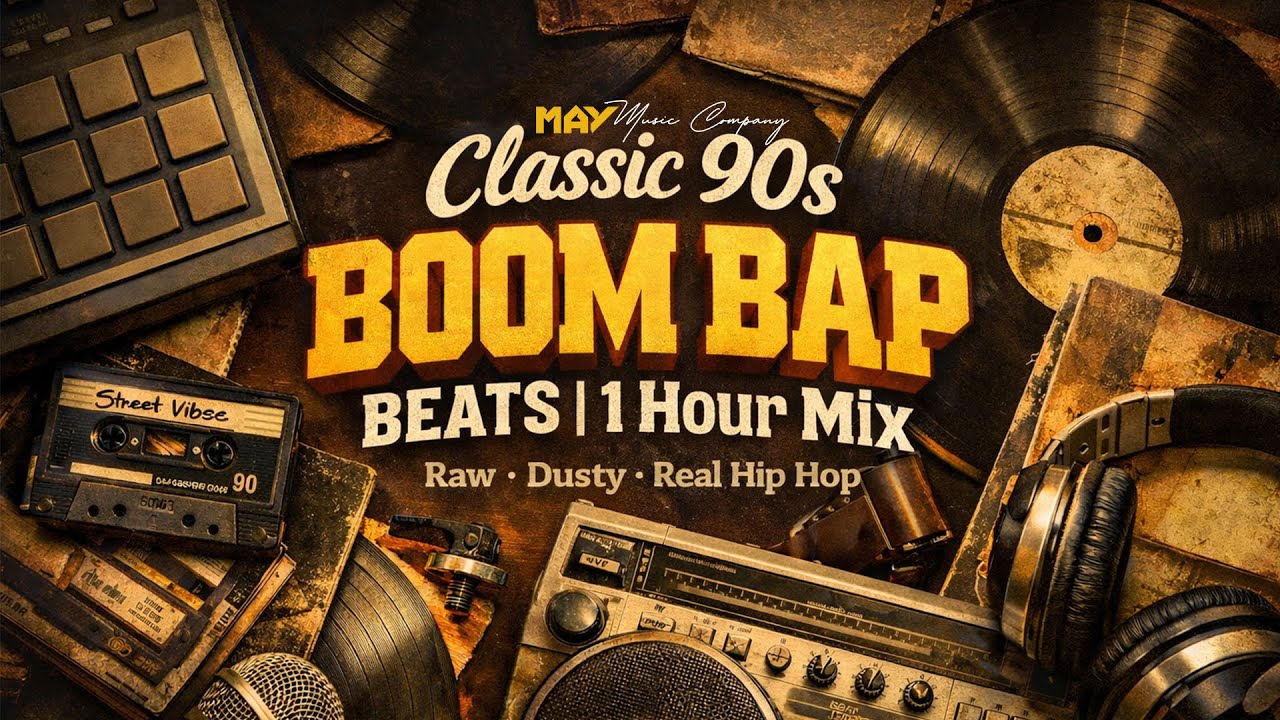 1 Hour Mix 90s Boom Bap Hip Hop Beats | Old School Type Beats