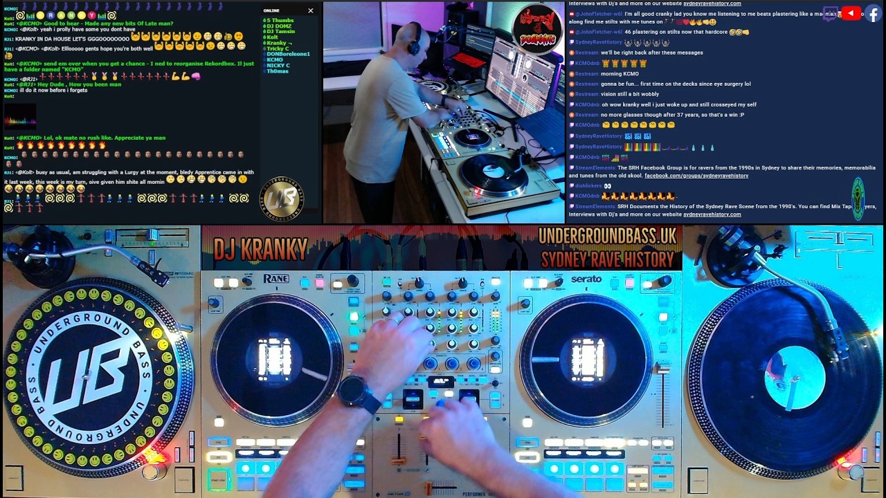 DJs Dogmatic & Kranky: Old Skool, Rave, Hardcore, Breakbeat, Jungle LIVE on UB & SRH 10/02/2026
