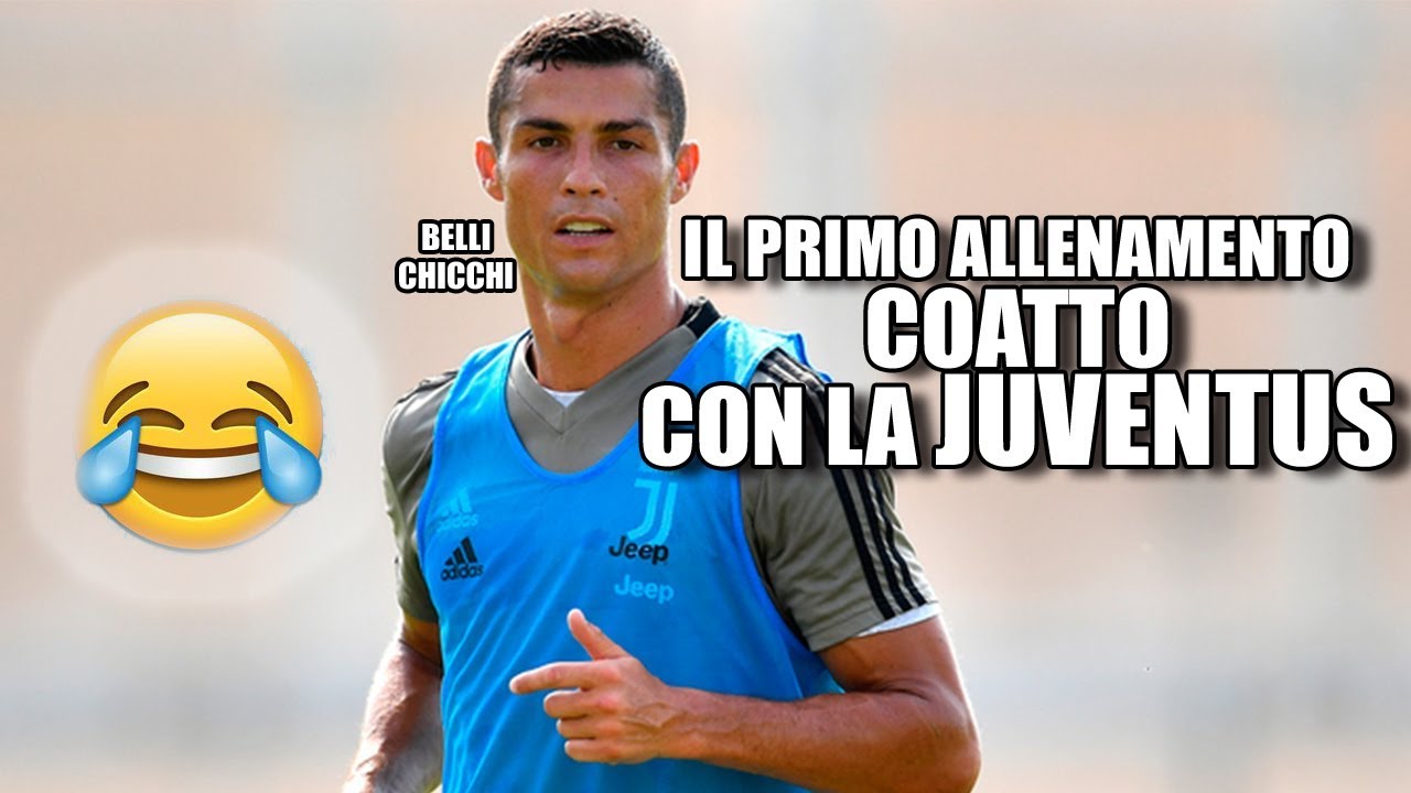 IL primo ALLENAMENTO COATTO di RONALDO