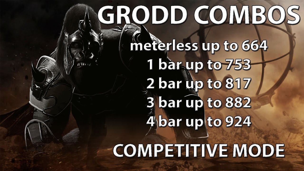 Injustice 2: Gorilla Grodd combo guide. Beginner/advanced. Damage up to 924. King of mixup..