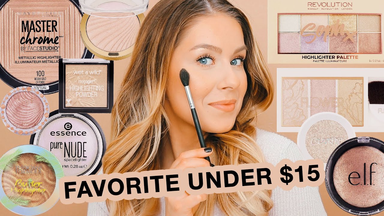 BEST DRUGSTORE HIGHLIGHTERS (UNDER $15)