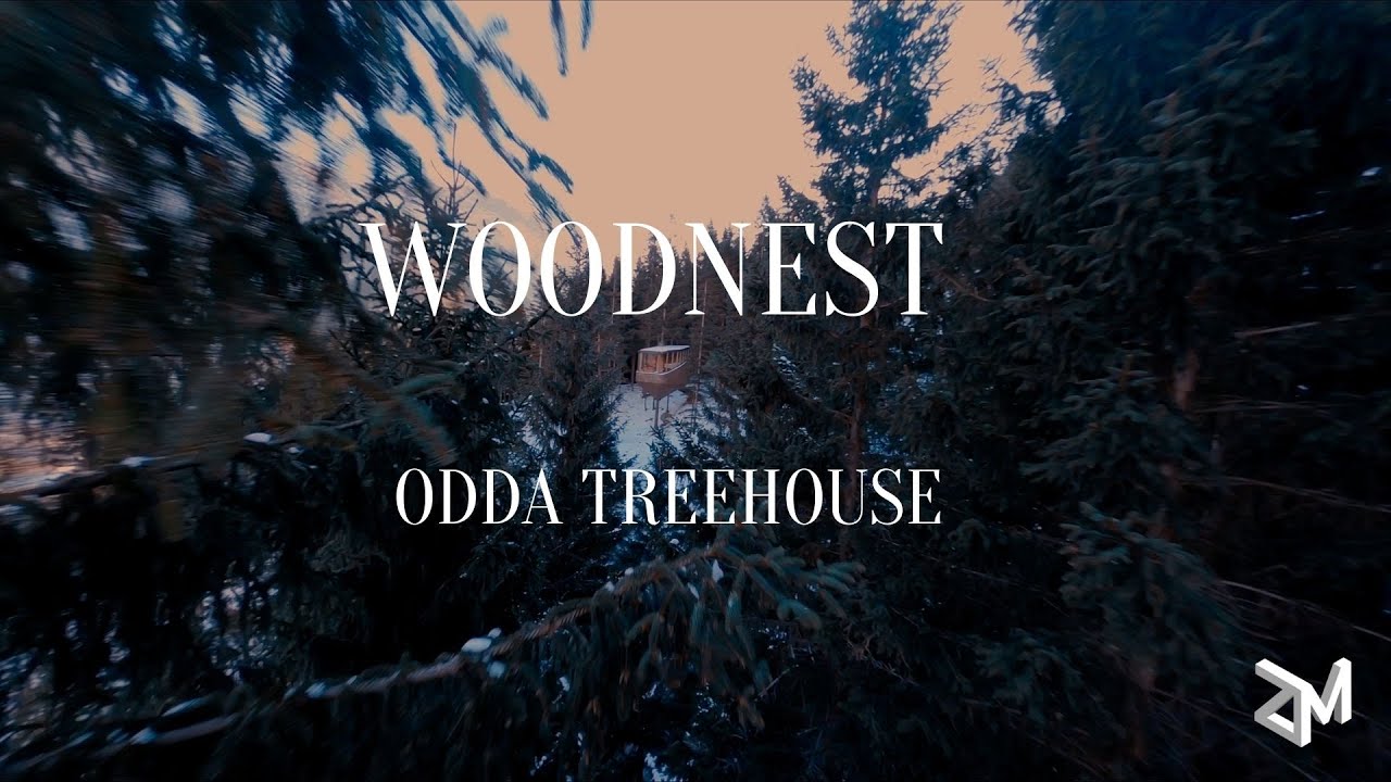 Woodnest - Odda Treehouse Norway FPV Tour