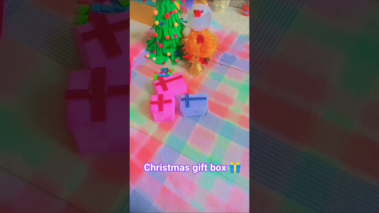 DIY Christmas gifts box 🎁✨ Crafter Pallavi