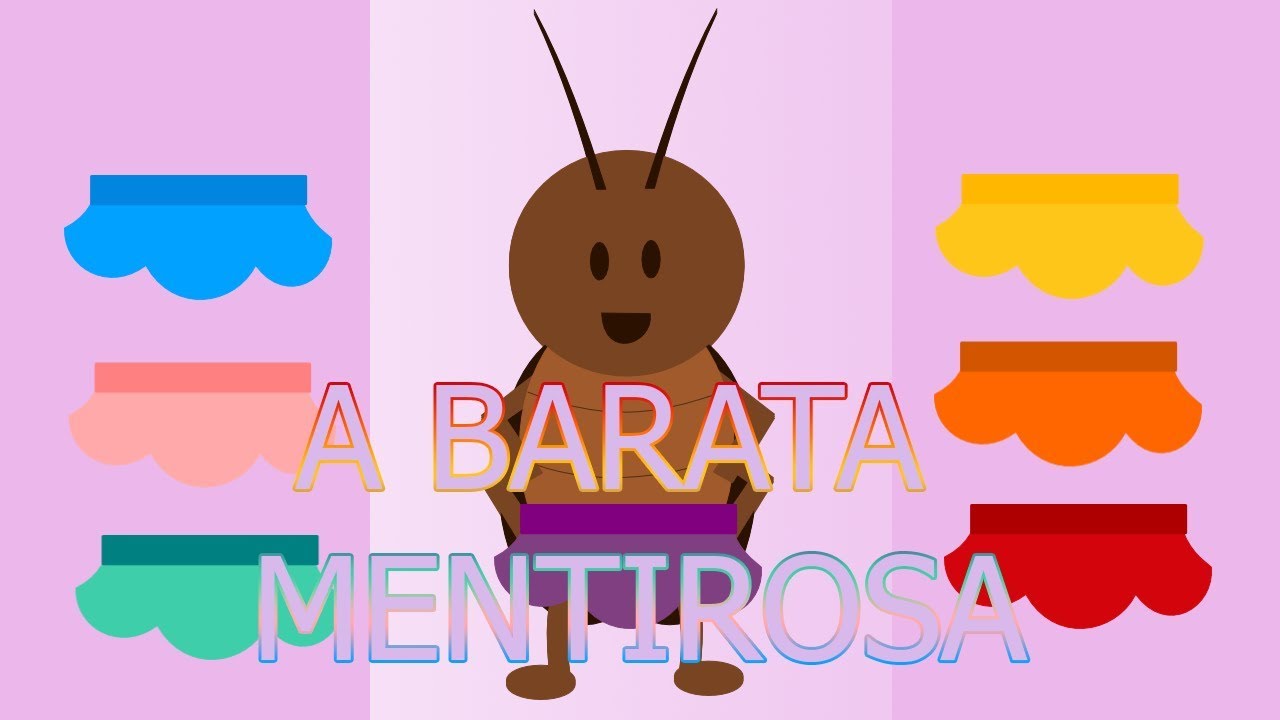 A Barata Mentirosa - videoclip infantil animado