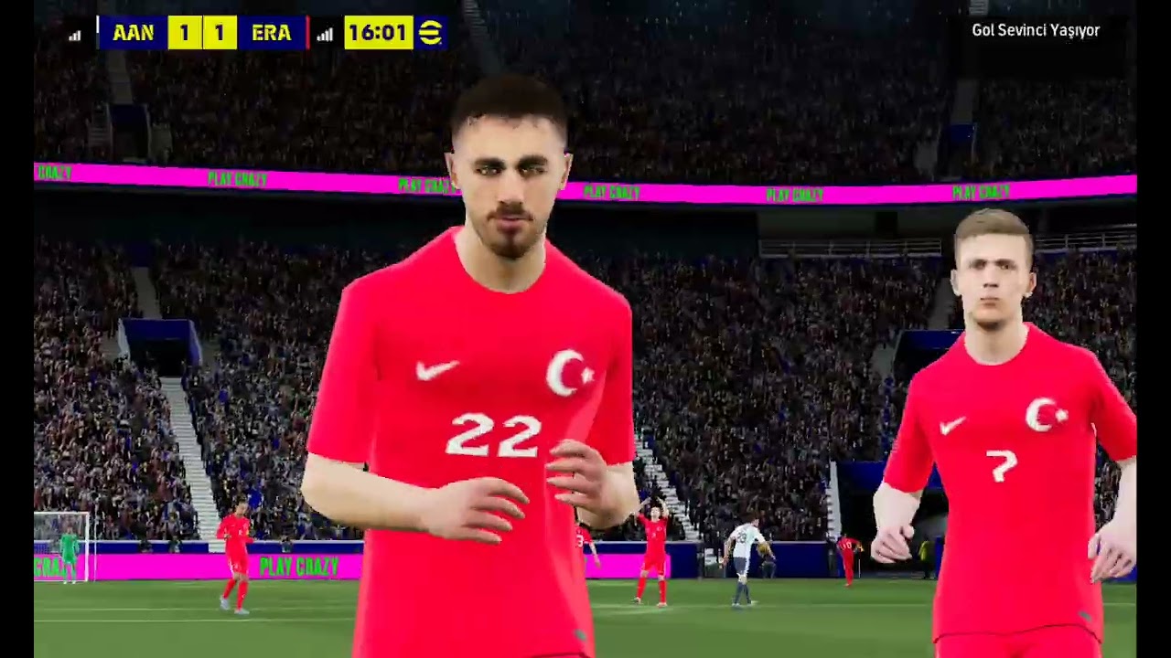 Pes klasman oynadım