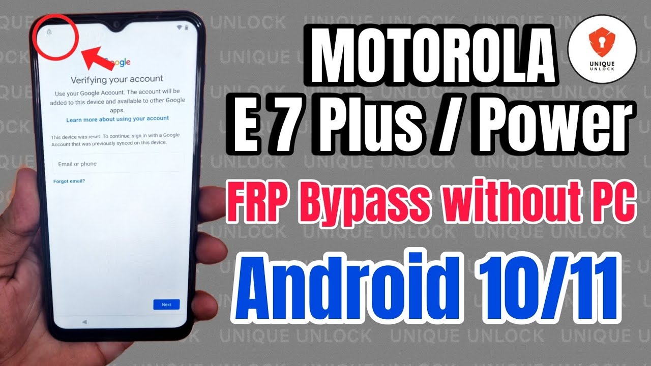 Moto e7 plus frp bypass Android 10 | Google Account Bypass moto e7 plus or e7 power