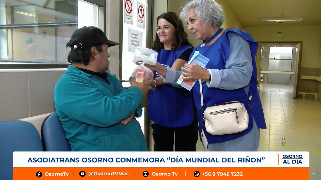 ASOCIACIÓN DE DIALIZADOS Y TRASPLANTADOS DE OSORNO ENTREGA REGALOS A PACIENTES DEL HOSPITAL BASE