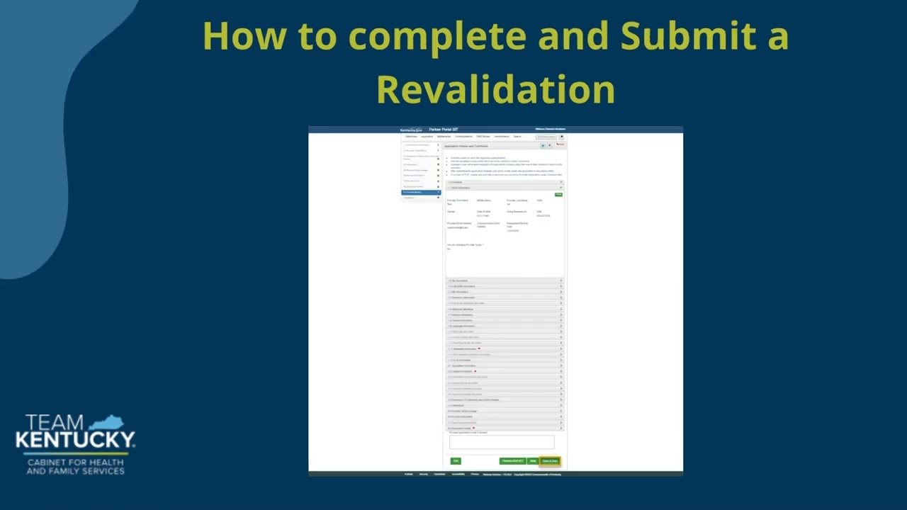 How to Complete a Revalidation