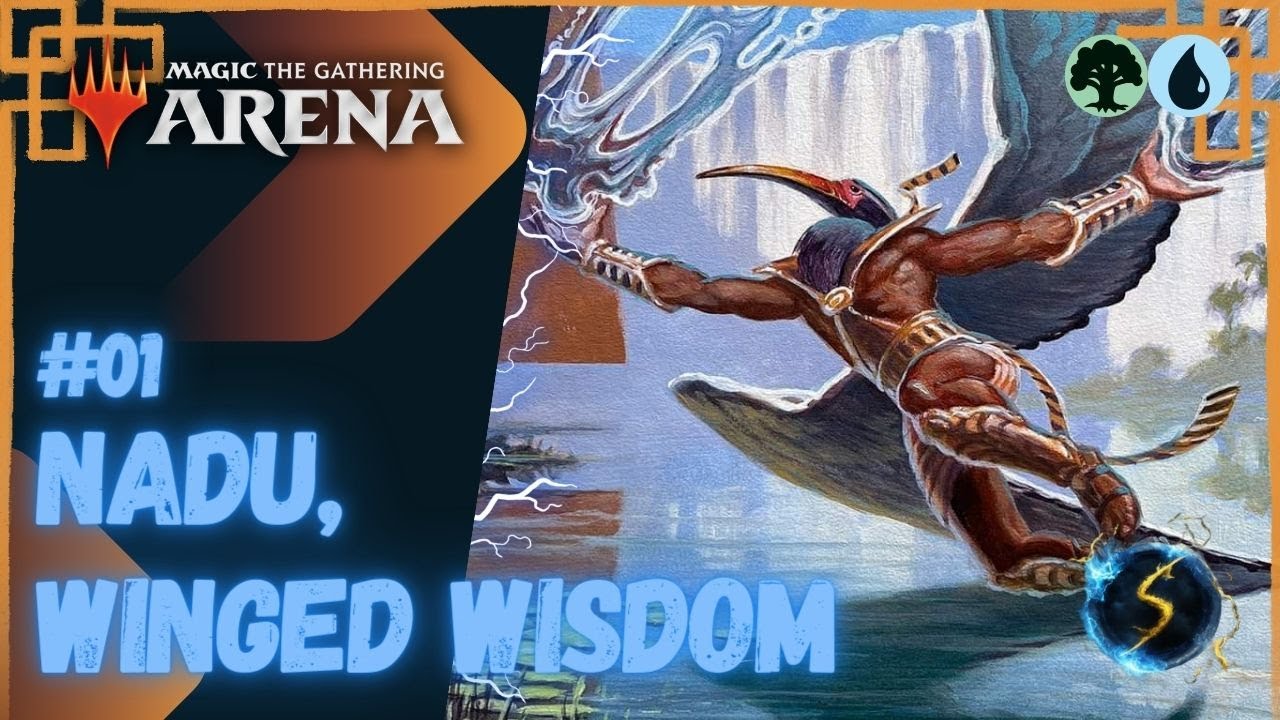 It's Showtime: Nadu, Winged Wisdom 🌲💧#01 - MTG Arena - Historic Brawl