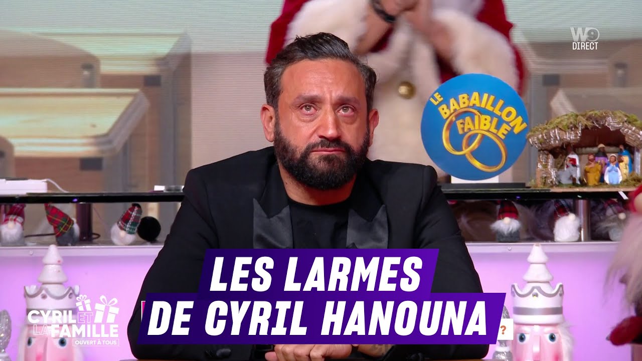 L'émotion très forte de Cyril Hanouna ému aux larmes | TBT9