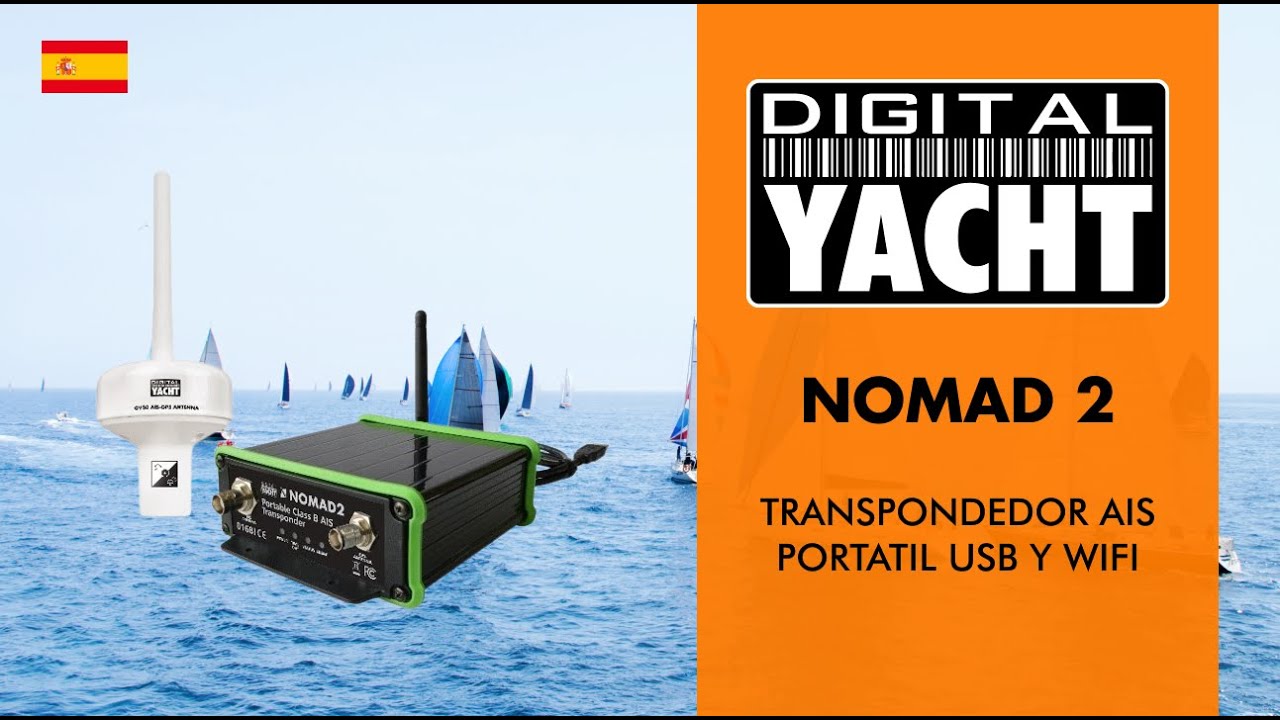 Nomad 2 &ndash; Transpondedor AIS port&aacute;til &ndash; Digital Yacht Espa&ntilde;a