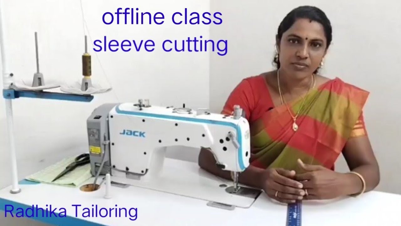 sleeve measurement and cutting |easy sleeve cutting | simple sleeve cutting for beginners