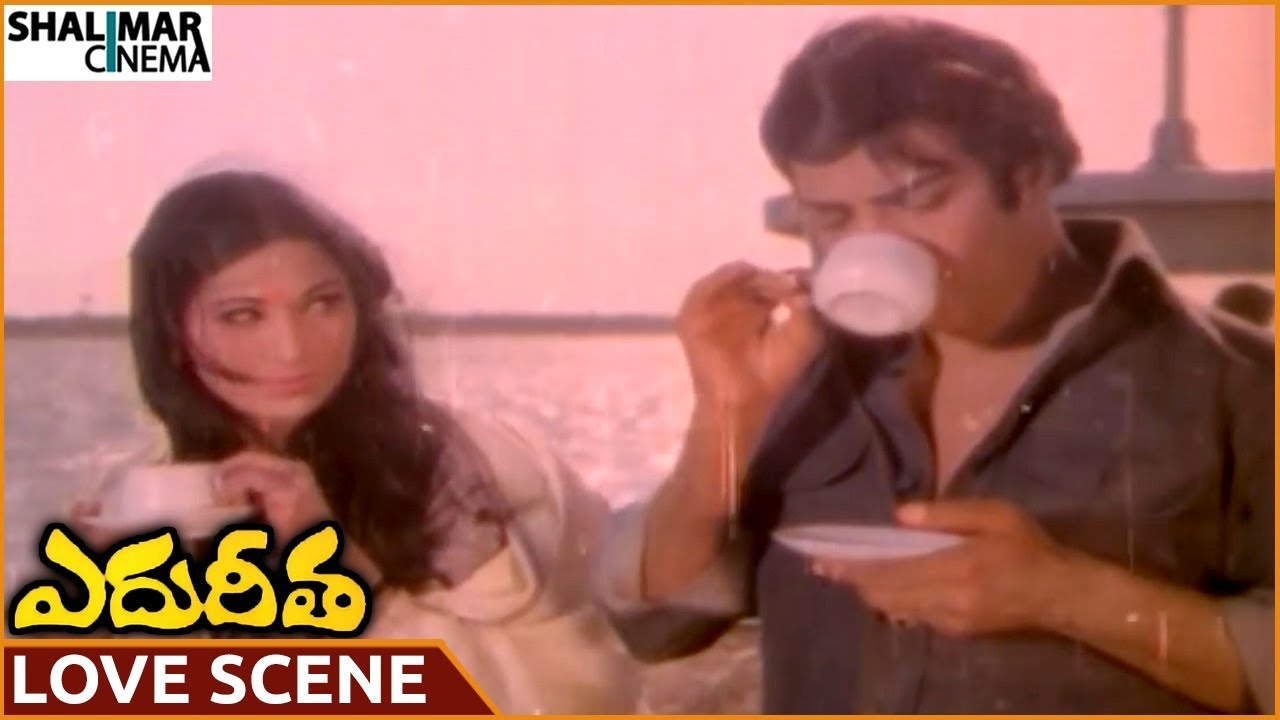 Edureetha Movie || NTR & Vanisri Superb Love Scene || NTR, Vanisri, Jayasudha || Shalimarcinema