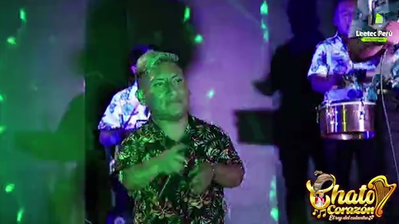 CHATO CORAZÓN TU REY DEL CULANTRO CONCIERTO