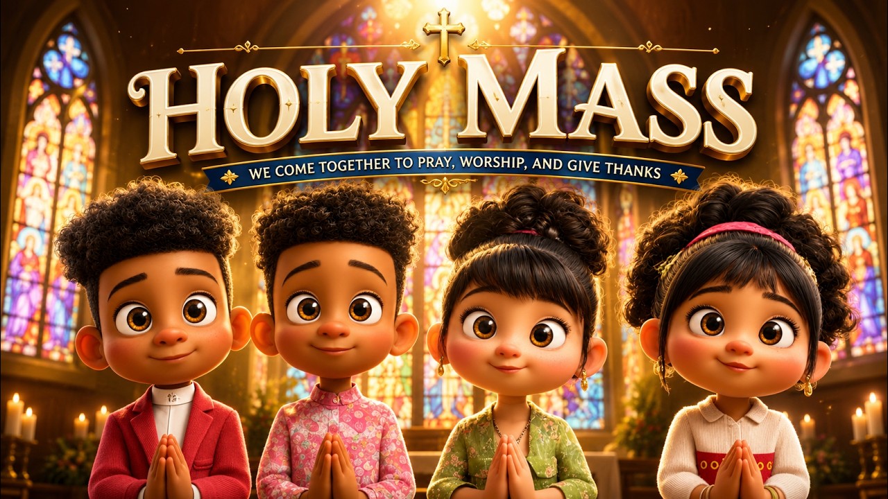 Holy Mass | Catholic Kids Song About the Eucharist and the Priest