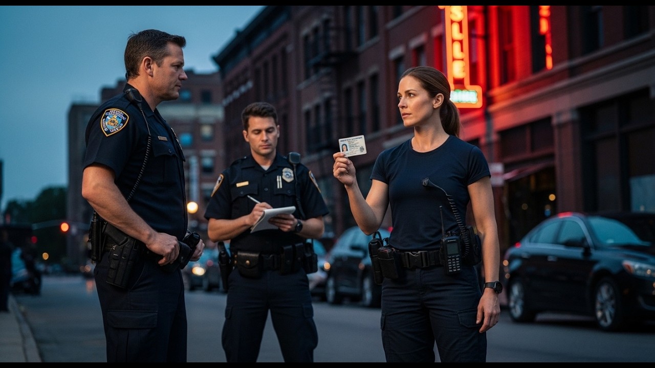Cops Stop #Her for Loitering — Then Realize She’s a Former Navy SEAL