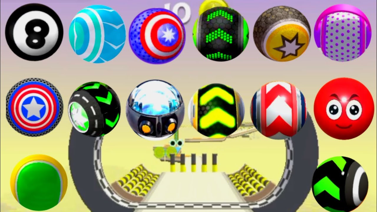 Rollance VS Going Balls VS Sky Rolling Ball 3D- Speedrun Gameplay Walkthrough 2025🔥| Android Game