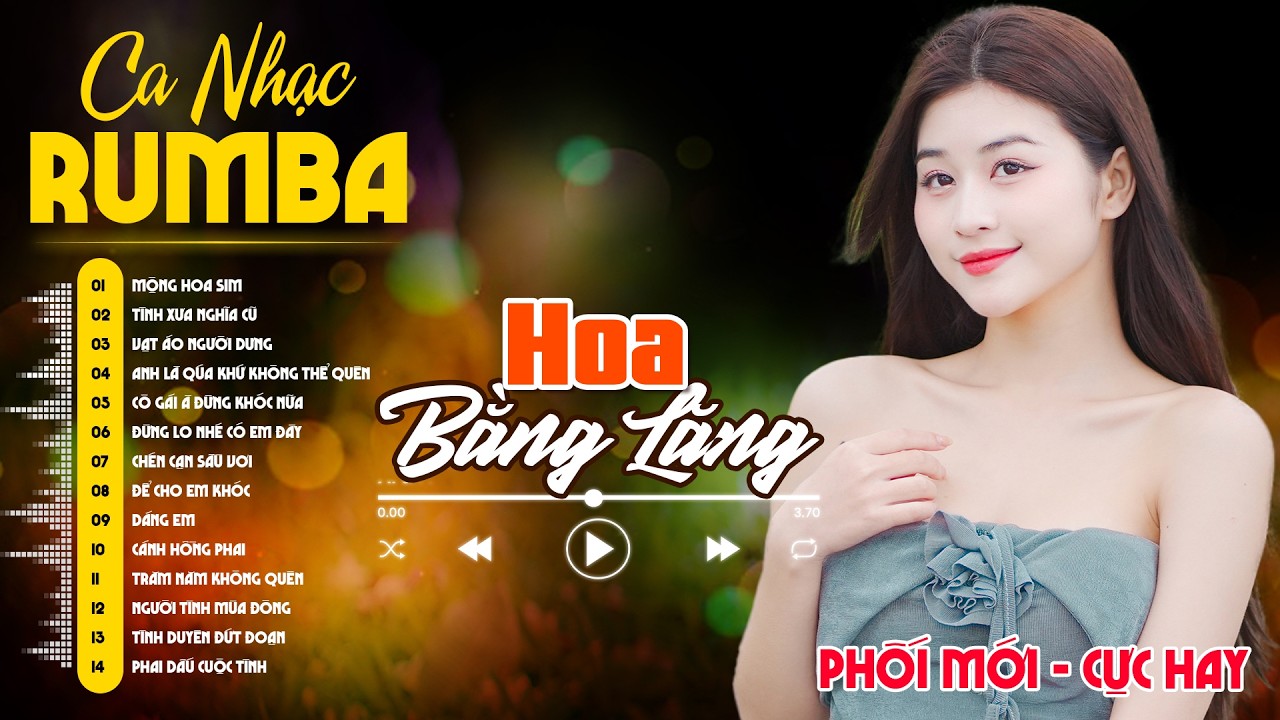 Dáng Em, Hoa Bằng Lăng 🌿 LK Rumba Nhạc trẻ 8x 9x ► Ca Nhạc Rumba Hay Nhất 2026