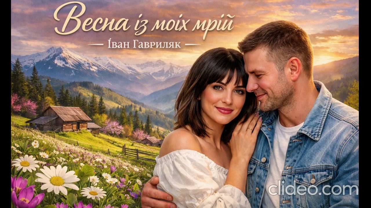 Весна із моїх мрій - Іван Гавриляк (авторська) Suno AI Music//clideo