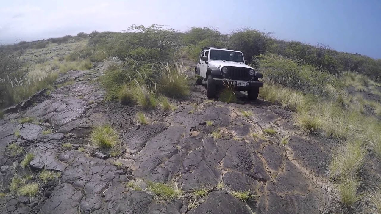 Off-road from Keawaiki bay