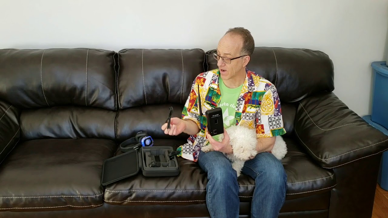 Portable silent disco transmitters with microphone