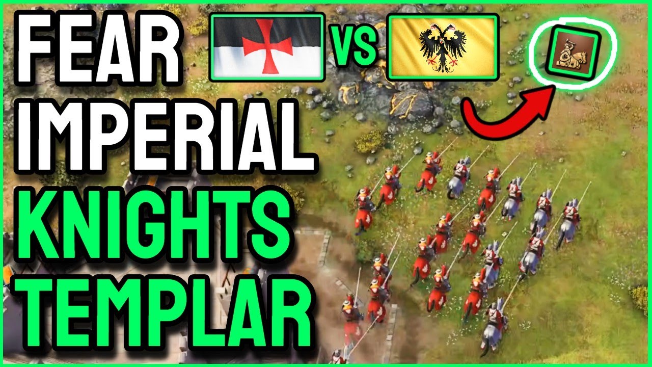 Эта сборка превращает Тамплиеров в КОШМАР 😱 (AoE4)