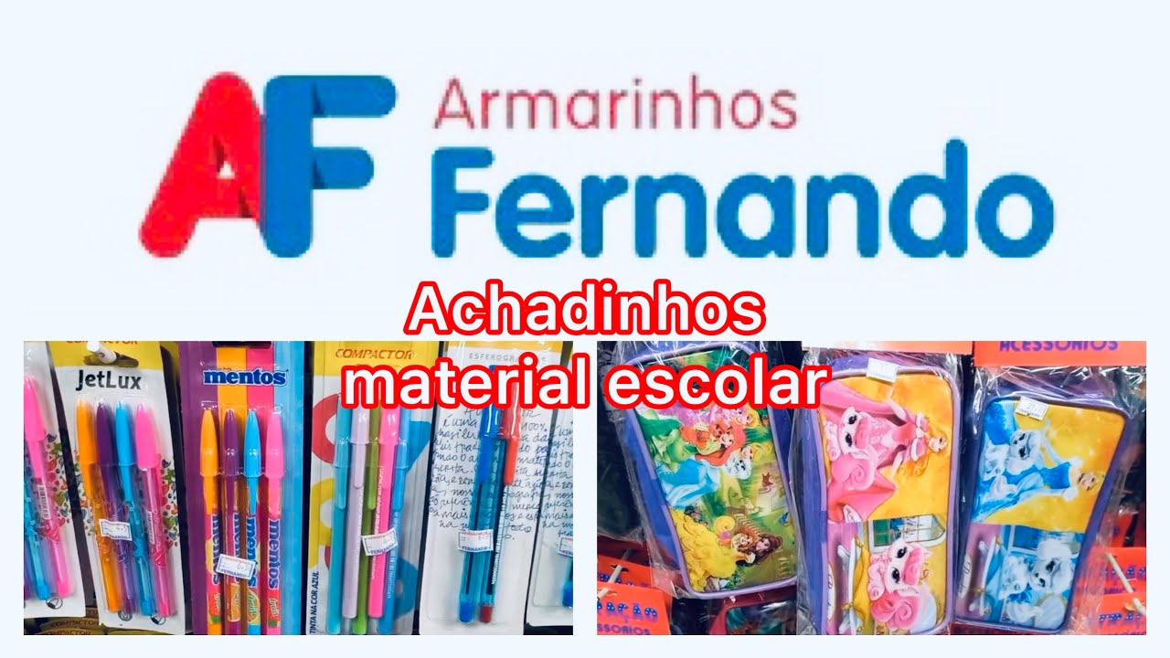 ACHADINHOS DE MATERIAL ESCOLAR 2026