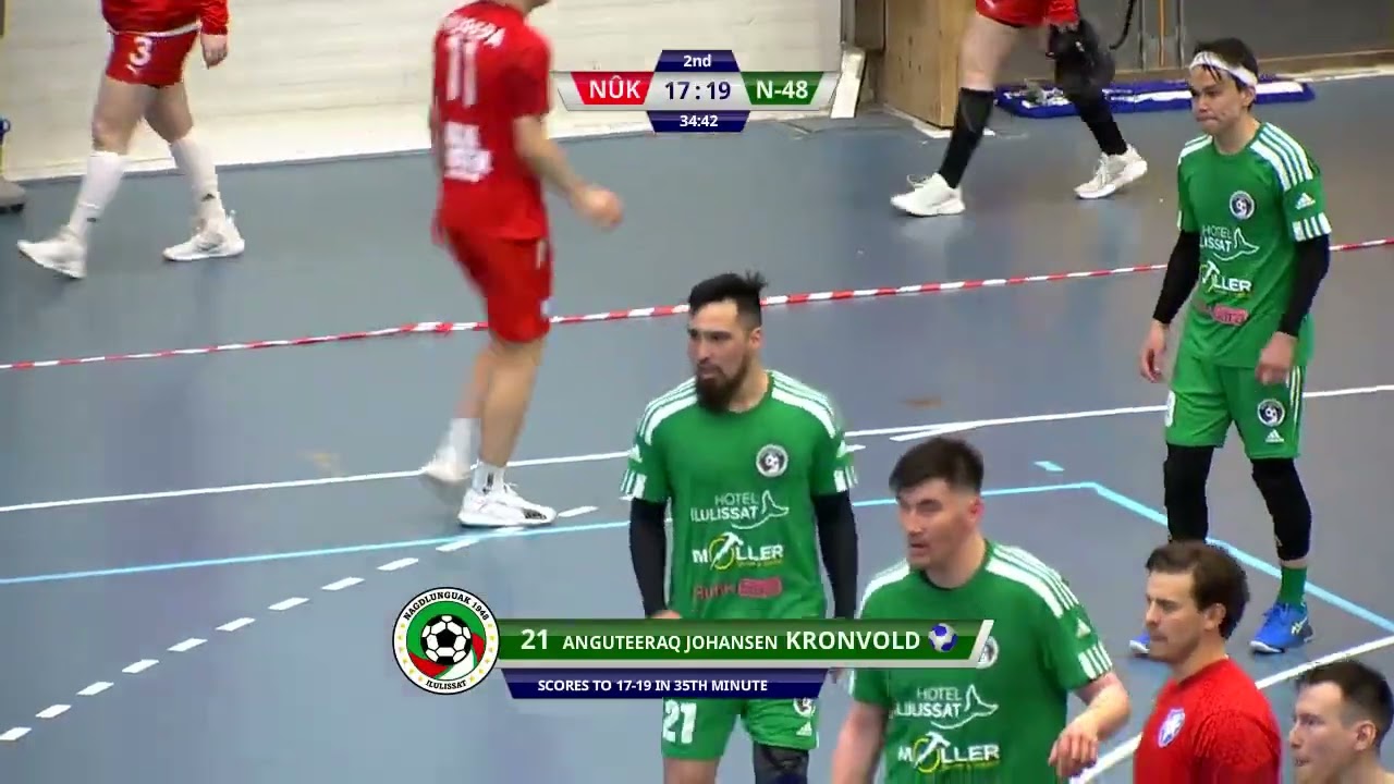 Assammik arsarluni pissartanngorniunneq: N-48 vs. Nûk angutit (2:2) KNR 10.04.2024