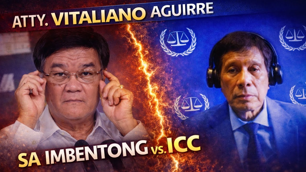 ATTY. VITALIANO AGUIRRE: IMBENTO LANG ANG KASO SA AKIN SA ICC