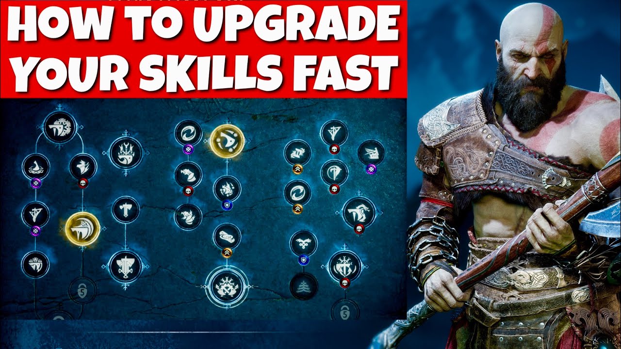 Best Way To Upgrade Your Skills in God Of War Ragnar&ouml;k (Free and Safe)