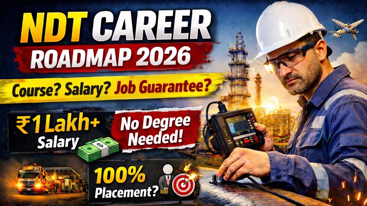 NDT CareerRoadmap 2025 | Course, Cost, Salary & Job Guarantee?