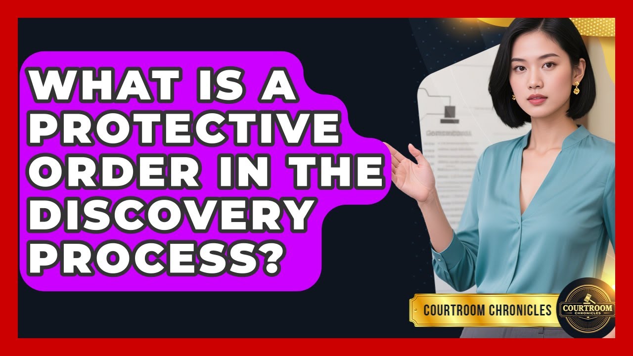 What Is A Protective Order In The Discovery Process? - Courtroom Chronicles
