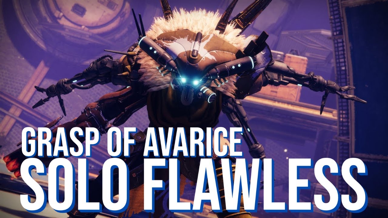 Solo Flawless | Grasp of Avarice  | Renegades I Void Warlock