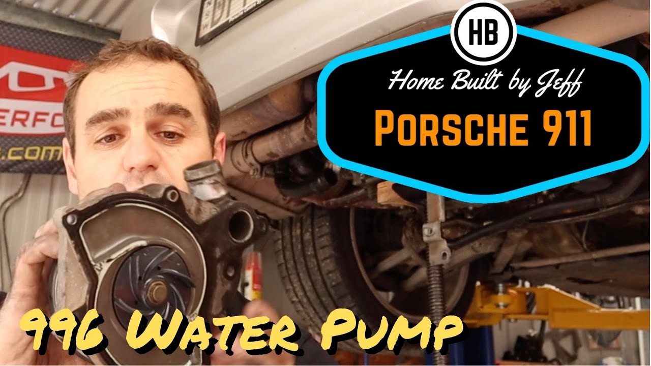 Водяной насос и промывка охлаждающей жидкости Porsche 996